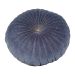 Cushion round ø 40 cm velvet Majolica blue with gold thread