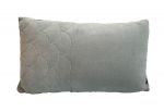 Cushion Velvet Pale Aqua Fish skin pattern 60x40cm