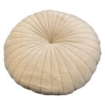 Cushion Velvet Round Limitless Vanilla Gold ø50cm