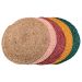 Placemat jute braided natural round ø 38 cm