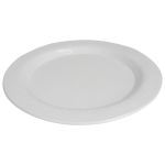 Plate Hammered White ¢30cm