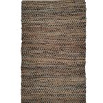 Rocaflor-vloerkleed-gerecycled-leer-grijs-jute-geweven-160x230cm