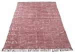 Rug cotton blockprint old Pink 120x180cm