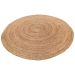 Rug Jute Braided Natural round ø120cm