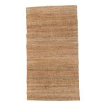 Rug jute nature woven 80x200cm