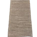 Rug natural jute handwoven diamond pattern 250x350cm