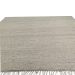 Rug recycled cotton ivory with fringes 80x140cm