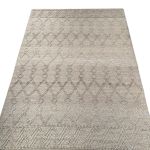 Rug wool, PET cotton sand beige 200x300cm