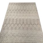 Rug wool, PET cotton sand beige 300x400cm