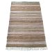 Rug woven jute wool PET Natural cognac 200x300cm