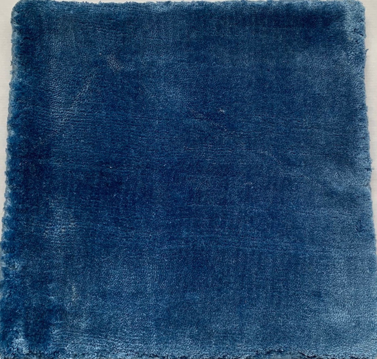 Vloerkleed tencel 160x230cm Blauw