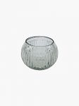 Votive Glass Lines Clear 11x11x7,5cm